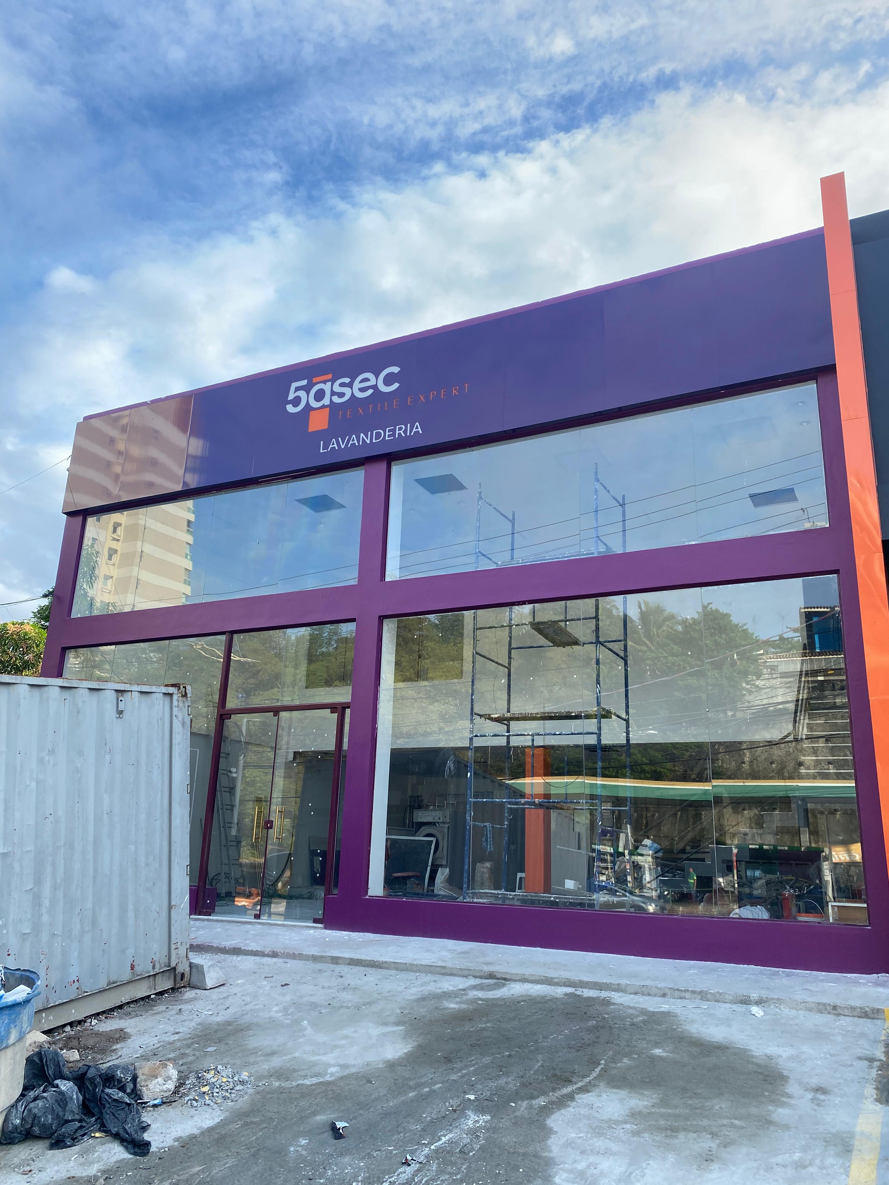 5asec Lavanderia - Fachada Comercial